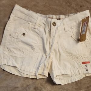 UNIONBAY White Cargo Shorts Casual Style